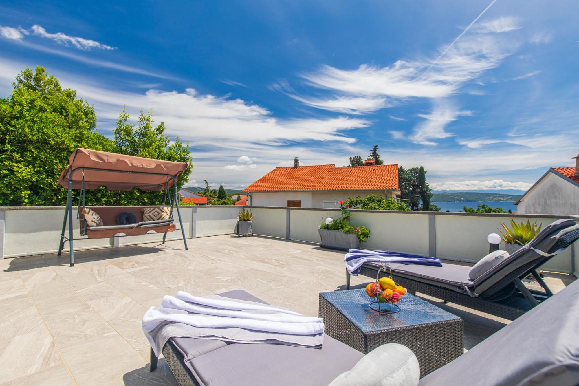 Apartment Tara With Seaview Krk Town Εξωτερικό φωτογραφία