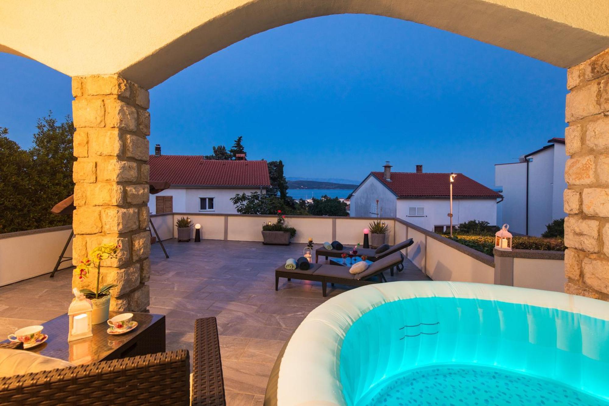 Apartment Tara With Seaview Krk Town Εξωτερικό φωτογραφία